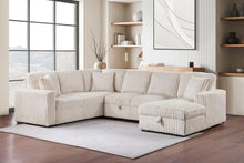 Load image into Gallery viewer, Devonshire - Sleeper Sectional Sofa Storage Chaise