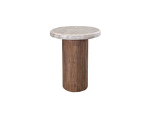 Load image into Gallery viewer, Sahara - End Table - Light Cream / Brown Caramel