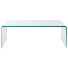 Load image into Gallery viewer, Ripley - Rectangular Tempered Bent Glass Table