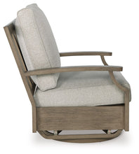 Load image into Gallery viewer, Rainier Ranch - Brown / Beige - Swivel Glider Chair With Cushion