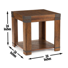 Load image into Gallery viewer, Arusha - 3 Piece Table Set - Brown