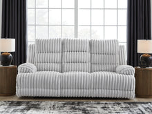 Load image into Gallery viewer, Rhines Falls - Alloy - Reclining Power Sofa With Drop Down Table