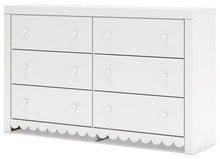 Load image into Gallery viewer, Mollviney - White - Six Drawer Dresser