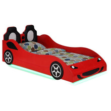 Load image into Gallery viewer, Cruiser - Wood LED Race Car Bed And 7&quot; Mattress