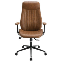 Load image into Gallery viewer, Ranger - Upholstered Adjustable Home Office Desk Chair - Brown