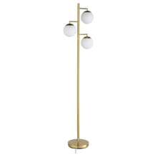 Load image into Gallery viewer, Sena - Spherical Bulb Tree Metal Floor Lamp - Gold