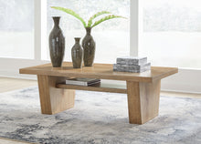 Load image into Gallery viewer, Kristiland - Light Brown - Rectangular Cocktail Table