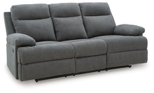 Load image into Gallery viewer, Side-Swipe - Reclining Sofa With Drop Down Table