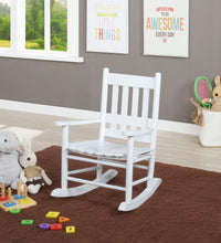 Load image into Gallery viewer, Annie - Slat Back Solid Wood Kids Rocking Chair