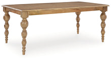 Load image into Gallery viewer, Rybergston - Light Brown - Rectangular Dining Room Table