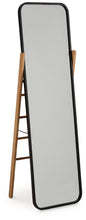 Load image into Gallery viewer, Bronick - Black / Brown - Floor Mirror