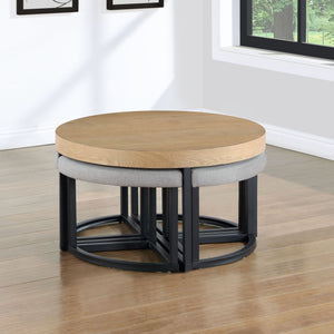 Magnolia - Nesting Table - Light Brown