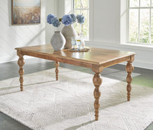 Load image into Gallery viewer, Rybergston - Light Brown - Rectangular Dining Room Table