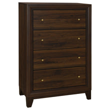 Load image into Gallery viewer, Welsley - 4-Drawer Chest Of Drawers - Walnut