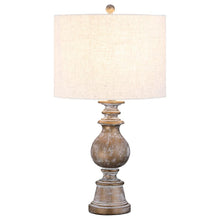 Load image into Gallery viewer, Brie - Drum Shade Urn Table Lamp - Antique Gold