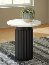 Load image into Gallery viewer, Wainstone - Black / White - Accent Table