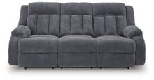 Load image into Gallery viewer, Observation - Steel - Reclining Power Sofa With Drop Down Table