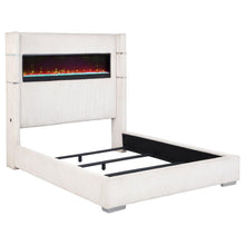 Load image into Gallery viewer, Tisdall - Upholstered Fireplace Bed