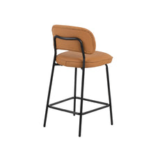 Load image into Gallery viewer, Blythe - Vegan Leather Bar Chair (Set of 2)