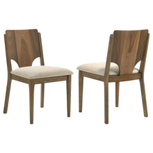 Load image into Gallery viewer, Crestmore - Dining Chair Upholstered Seat (Set of 2) - Walnut