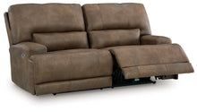 Load image into Gallery viewer, Beckley Place - Earth - 2 Seat Power Reclining Sofa With Adjustable Headrest