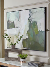 Load image into Gallery viewer, Vinick - Green / Gray / White - Wall Art