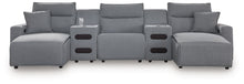 Load image into Gallery viewer, ModMax II - Salt And Pepper - Reclining Sectional