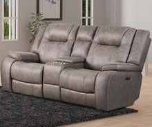 Load image into Gallery viewer, Blake - Reclining Console Loveseat - Desert Taupe