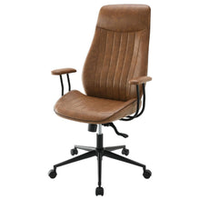 Load image into Gallery viewer, Ranger - Upholstered Adjustable Home Office Desk Chair - Brown