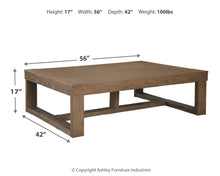 Load image into Gallery viewer, Cariton - Gray - Rectangular Cocktail Table