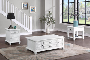 Charlestown - 3 Piece Occasional Table Set (DON'T USE) - White