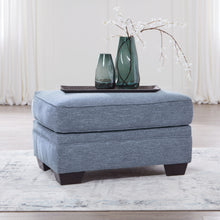 Load image into Gallery viewer, Carissa Manor - Denim - Ottoman