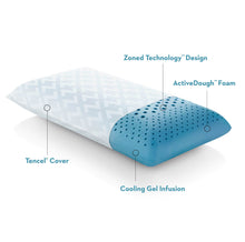 Load image into Gallery viewer, Zoned ActiveDough - Cooling Gel Pillow