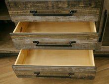 Load image into Gallery viewer, Loft Brown - Buffet With 3 Drawer / 2 Doors - Two Tone Gray / Brown