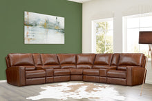 Load image into Gallery viewer, Rockford - 7 Piece Modular Power Reclining Sectional With Power Adjustable Headrests - Verona Saddle