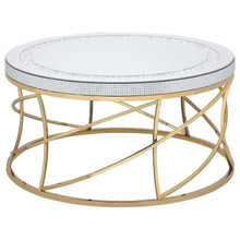 Load image into Gallery viewer, Elise - Round Mirror Top Coffee Table Set