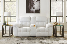 Load image into Gallery viewer, Frohn - Dbl Reclining Loveseat With Console