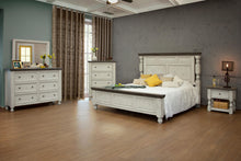 Load image into Gallery viewer, Stone - Chest With 4 Drawers - Antiqued Ivory / Weathered Gray