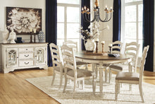 Load image into Gallery viewer, Realyn - Oval Dining Table Set