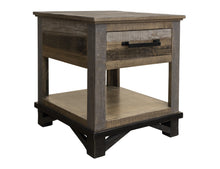Load image into Gallery viewer, Loft Brown - End Table - Two Tone Gray / Brown