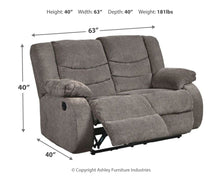 Load image into Gallery viewer, Tulen - Reclining Loveseat