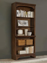 Load image into Gallery viewer, Hartshill - 5-Shelf Bookcase - Burnished Oak