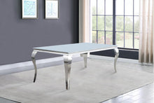 Load image into Gallery viewer, Carone - Rectangular Glass Top Dining Table