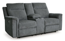 Load image into Gallery viewer, Barnsana - Dbl Power Reclining Loveseat With Console