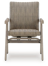 Load image into Gallery viewer, Cliff Trails - Beige - Rocking Arm Chair (Set of 2)