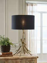 Load image into Gallery viewer, Josney - Antique Gold Finish - Metal Table Lamp