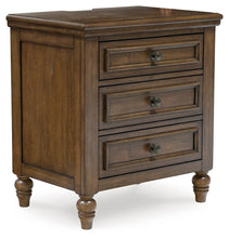 Load image into Gallery viewer, Sturlayne - Brown - Three Drawer Night Stand