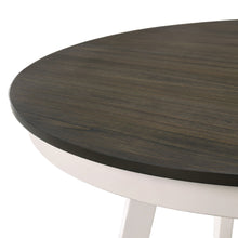 Load image into Gallery viewer, Maisie - Round Table - White / Brown