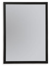 Load image into Gallery viewer, Danziar - Black - Bedroom Mirror