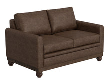 Load image into Gallery viewer, Pueblo Gray - Loveseat - Brown
